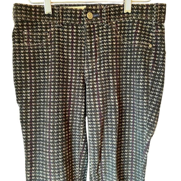 Anthropologie Pilcro and the Letterpress Serif Houndstooth Corduroy Pants - Picture 3 of 15